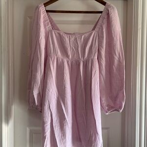 J. Crew Pink Mini Dress